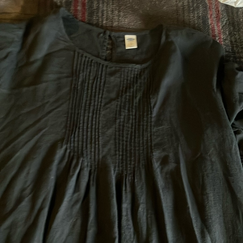 Black dress shirt